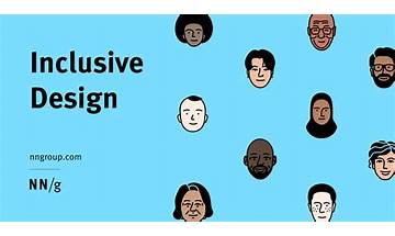 Designing for accessibility and inclusive user experience